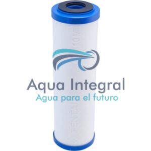 Filtro de agua tipo cartucho carbon activado y polipropileno #20 DFX-CB-20