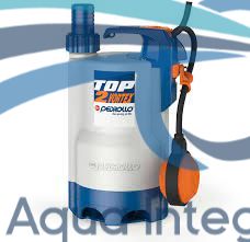 Bomba sumergible de drenaje Top vortex Pedrollo 0,5 HP 110V