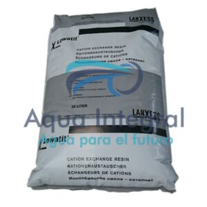 Resina de intercambio cationica lewatit S108 x 25 Litros