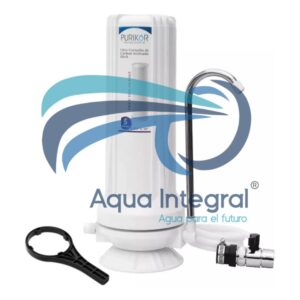 Siltema de filtración basica, purificador de agua Purikor para hogar